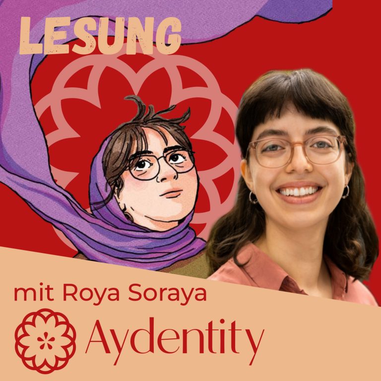 Lesung mit Roya Soraya aus ihrer neuen Graphic Novel ,,Wind in meinem Kopftuch“